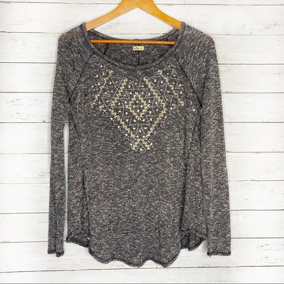 Hollister Tops - Hollister Long Sleeve Light Sweater Top M